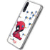 Marvel Deadpool Babypool Playing Galaxy A50 Clear Case